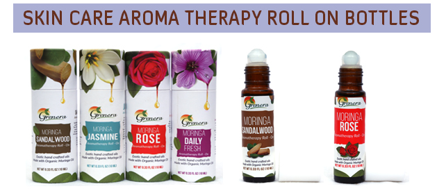 Moringa Sandalwood Aromatherapy Roll On