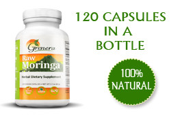 Moringa Capsule Bottle