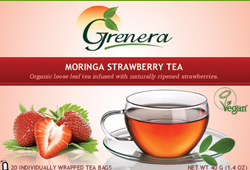 Moringa Strawberry Tea