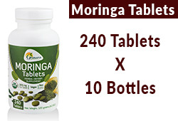 10 Moringa Tablet Bottles