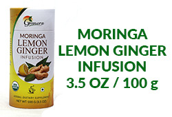 Moringa Lemon Ginger Infusion